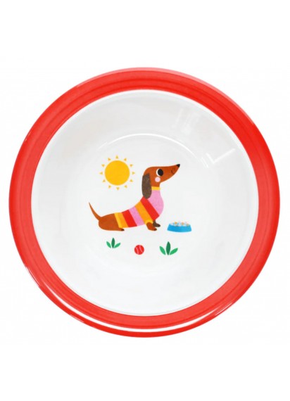 Rex London Sausage Dog Melamine Bowl